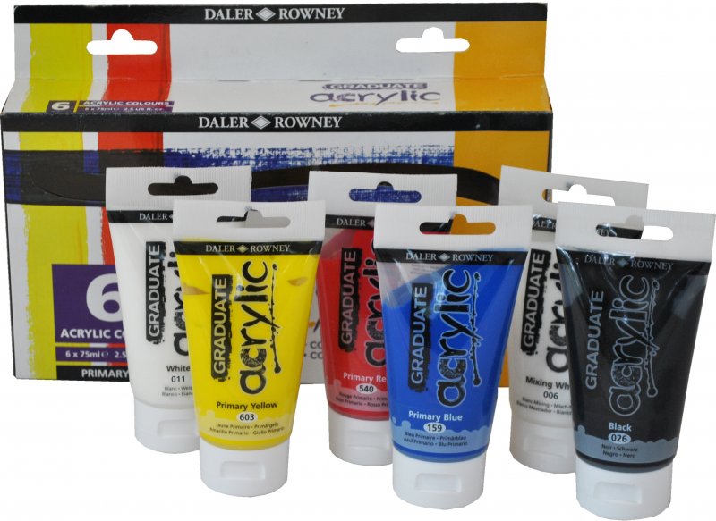 Daler-Rowney Graduate Acrylic Sets - Akryylimaalit