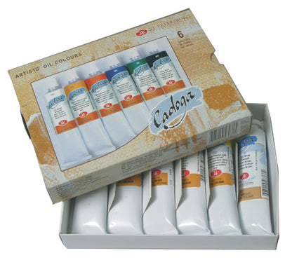 Ladoga Oil Paint Sets - 6 x 46 ml - Colori a olio