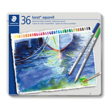 Staedtler Karat Aquarell Watercolour pencils Metal case - 36 stk. - Farveblyanter