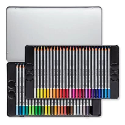 Staedtler Karat Aquarell Watercolour pencils Metal case - Farveblyanter