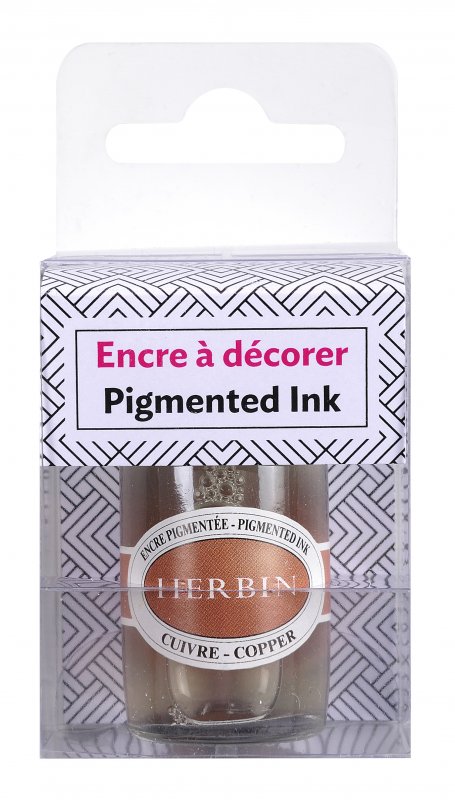 Herbin Pigmented Ink 15 ml - Blæk