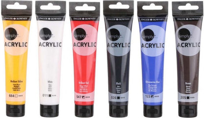 Daler-Rowney Simply Acrylic Sets - Akrylmaling