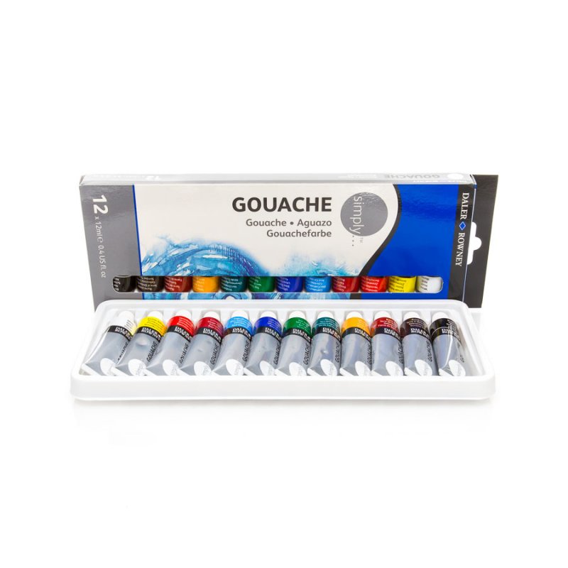 Daler-Rowney Simply Gouache Sets - Gouache og tempera