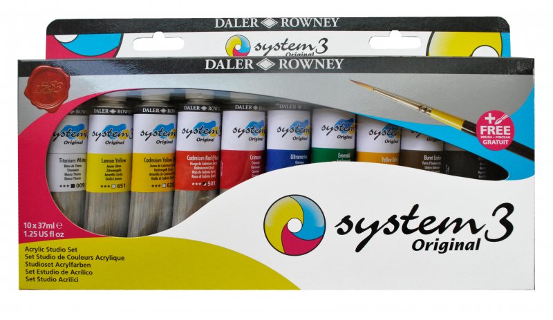 Daler-Rowney System3 Acrylic Sets
