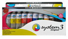 Daler-Rowney System3 Acrylic Sets - Studio set - 10 x 37 ml