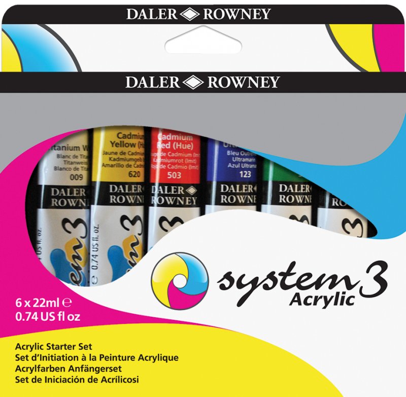 Daler-Rowney System3 Acrylic Sets
