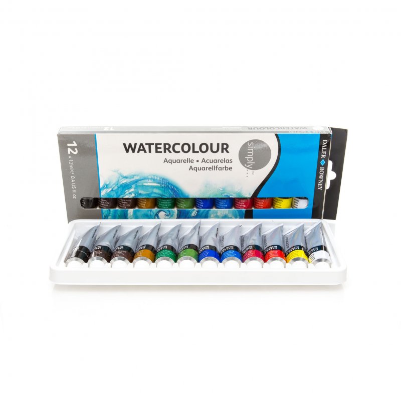 Daler-Rowney Simply Watercolour Sets - Akvarelmaling