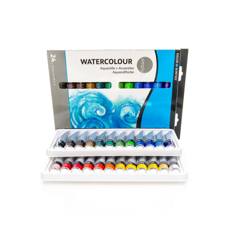 Daler-Rowney Simply Watercolour Sets - Akvarelmaling