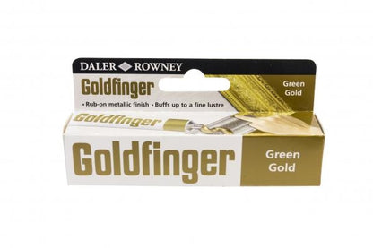 Daler-Rowney Goldfinger 22 ml - grøn guld - Forgyldning