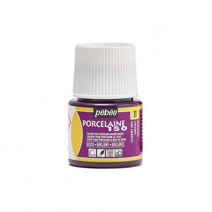 Pebeo Porcelaine 150 Porcelain paint 45 ml - 11 - Granaat - Lasi- ja posliinimaalit