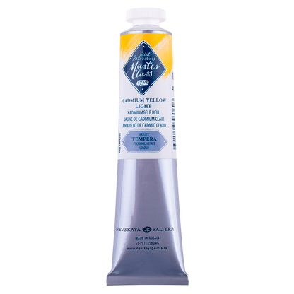 Master Class Tempera Paint 46 ml - kadmium vaalea keltainen - Guassi ja tempera