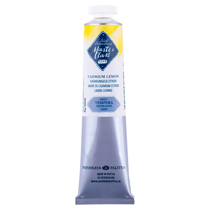 Master Class Tempera Paint 46 ml - kadmium sitruunankeltainen - Guassi ja tempera