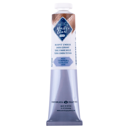 Master Class Tempera Paint 46 ml - Burnt umbra - Guassi ja tempera