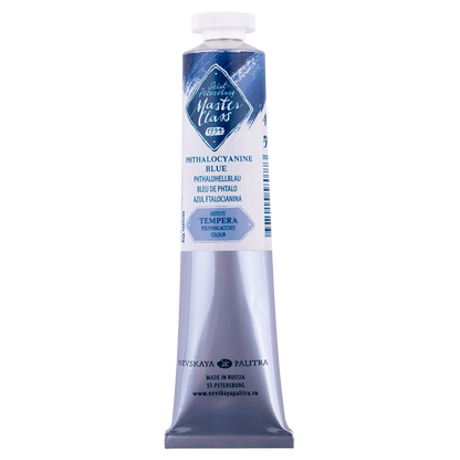 Master Class Tempera Paint 46 ml - Phthalocyanine sininen - Guassi ja tempera