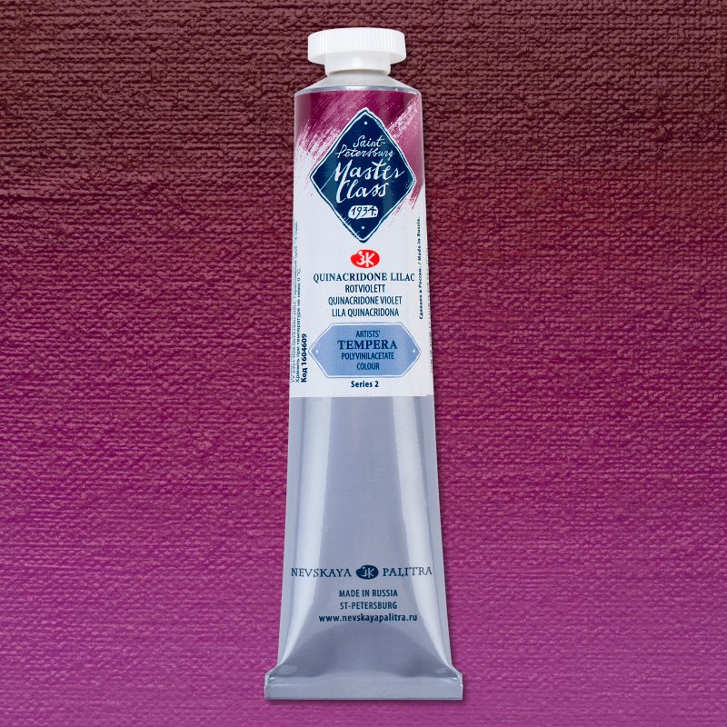 Master Class Tempera Paint 46 ml - Lilac Quinacridone - Guassi ja tempera