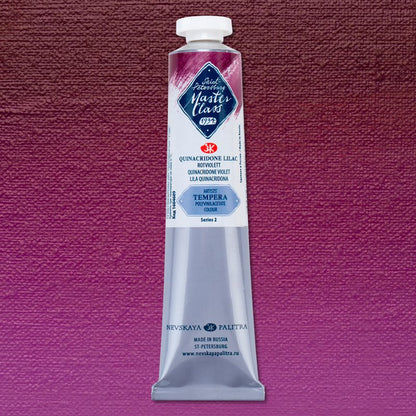 Master Class Tempera Paint 46 ml - Lilac Quinacridone - Guassi ja tempera