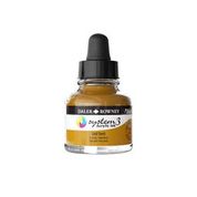 Daler-Rowney System3 Acrylic Ink 29.5 ml - Imit guld - Blæk