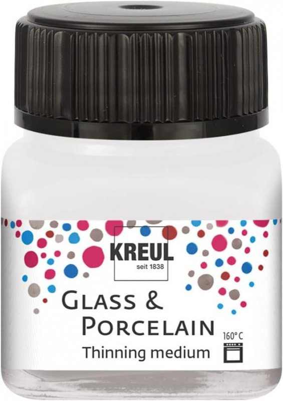 Kreul Glass & Porcelain Verdunningsmedium 20 ml.
