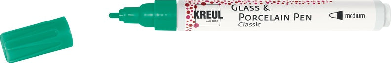 Kreul Glass & Porcelain Porseleinstift Classic - French vihreä - Lasi- ja posliinimaalit