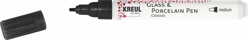 Kreul Glass & Porcelain Porseleinstift Classic - musta - Lasi- ja posliinimaalit