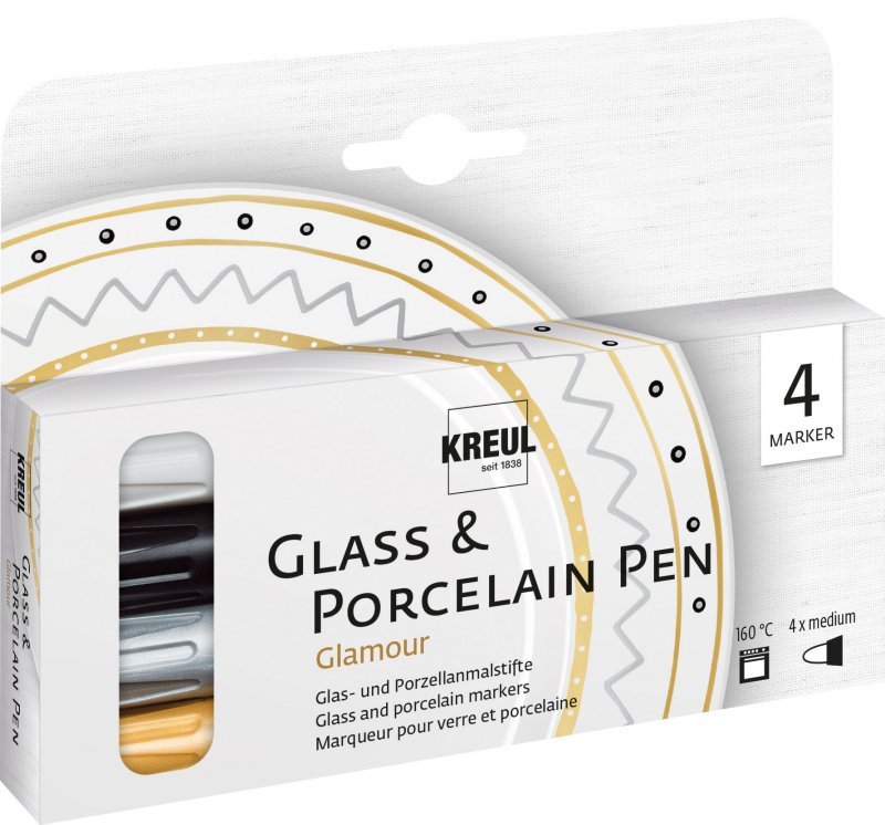 Kreul Glas & Porselein Stiften Sets