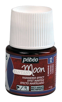 Pebeo Fantasy Moon Effect paint 45 ml - karminrød - Effektmaling
