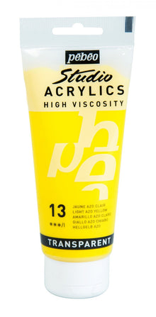 Pebeo Studio Acrylic paint 100 ml - 13 - Azo gul ljus - Akrylfärg