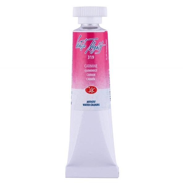 White Nights Watercolour Tube 10 ml - carminio - Acquerelli