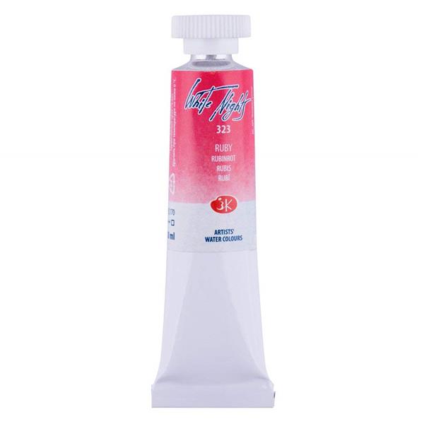 White Nights Watercolour Tube 10 ml - Ruby - Acquerelli