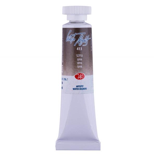 White Nights Watercolour Tube 10 ml - Sepia - Acquerelli