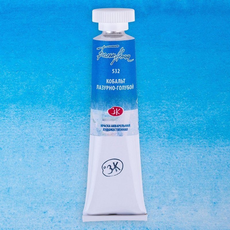 White Nights Watercolour Tube 10 ml - cobalto blu Azure - Acquerelli