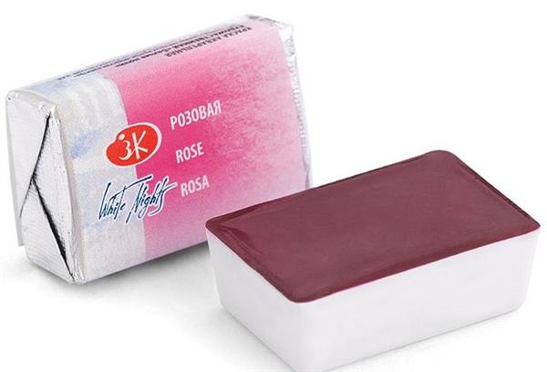White Nights Watercolour Pan 2.5 ml - Kleuren N-Z - roosa - Vesivärit