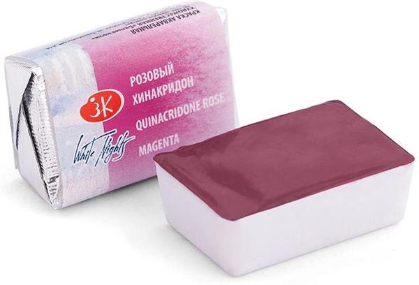 White Nights Watercolour Pan 2.5 ml - Kleuren N-Z - Quinacridone roosa - Vesivärit