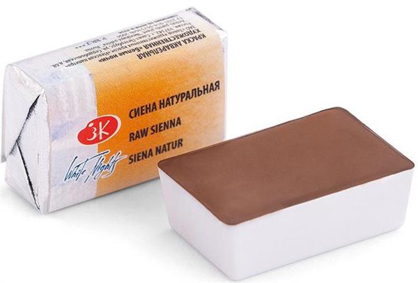 White Nights Watercolour Pan 2.5 ml - Kleuren N-Z - Raw sienna - Vesivärit