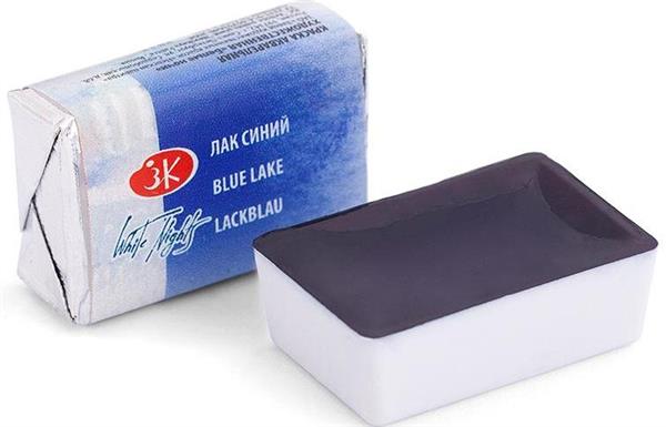 White Nights Watercolour Pan 2.5 ml - Kleuren A-M - blå Lake - Akvarelmaling