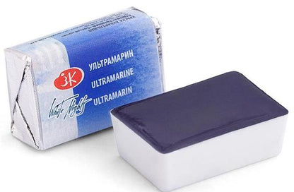 White Nights Watercolour Pan 2.5 ml - Kleuren N-Z - ultramariininsininen - Vesivärit