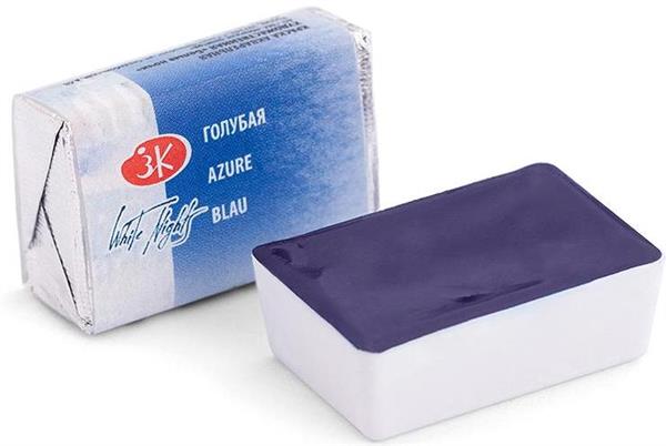 White Nights Watercolour Pan 2.5 ml - Kleuren A-M - Azure - Akvarelmaling