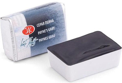 White Nights Watercolour Pan 2.5 ml - Kleuren N-Z - Paynenharmaa - Vesivärit