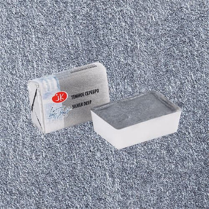 White Nights Watercolour Pan 2.5 ml - Kleuren N-Z - hopea syvä - Vesivärit