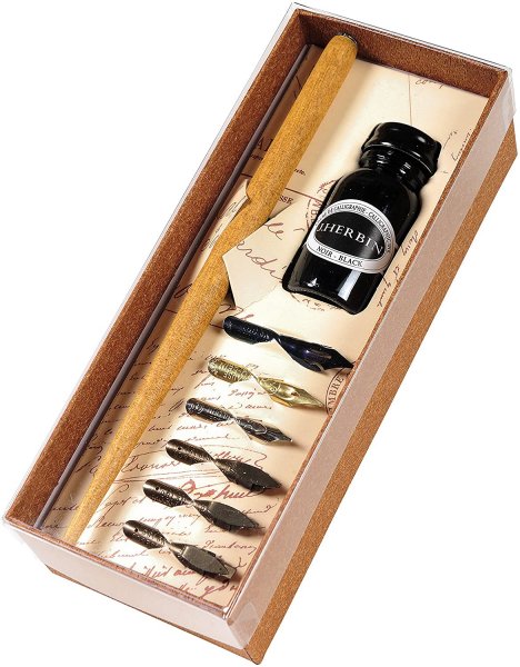 Brause Calligraphy Tool Set - 8 Pack - Gavesæt til kunstnere