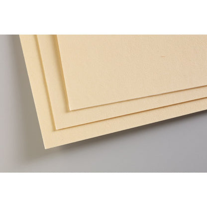 Clairefontaine Pastelmat Pastel paper 24 x 32 cm - 5 sheets - Maize - 24 x 32 cm - 5 arkkia - Paperi