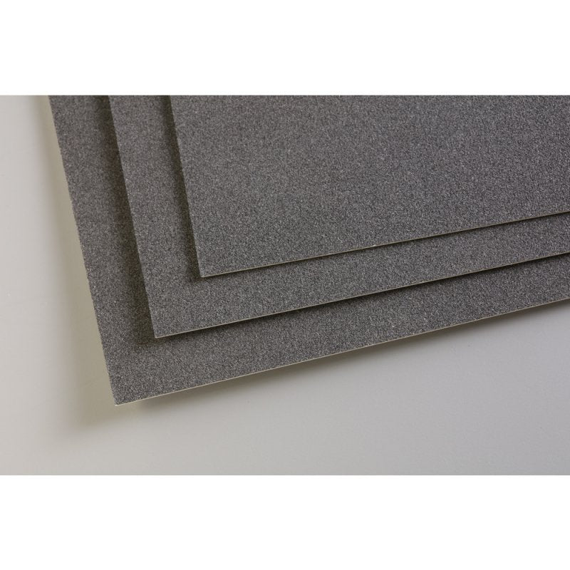 Clairefontaine Pastelmat Pastel paper 24 x 32 cm - 5 sheets - Anthracite - 24 x 32 cm - 5 arkkia - Paperi