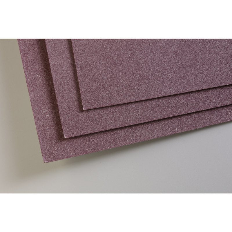 Clairefontaine Pastelmat Pastel paper 24 x 32 cm - 5 sheets - Wine punainen - 24 x 32 cm - 5 arkkia - Paperi