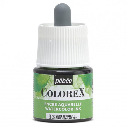 Pebeo Colorex Watercolour ink 45 ml - 33 - Oriental verde - Inchiostro