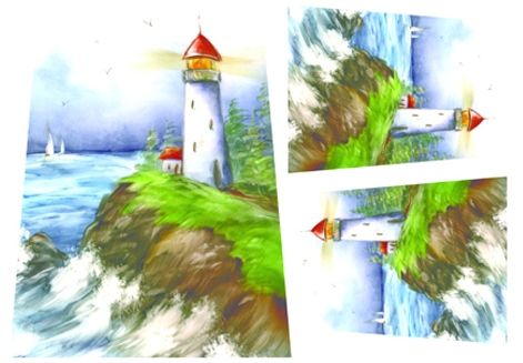 Hobby & Blu Printed Decoupage Rice Paper 43 x 32 cm - Design 228 - Papir