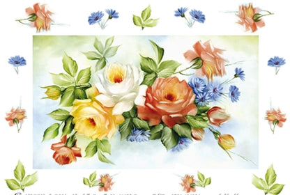 Hobby & Blu Printed Decoupage Rice Paper 43 x 32 cm - Design 242 - Papir