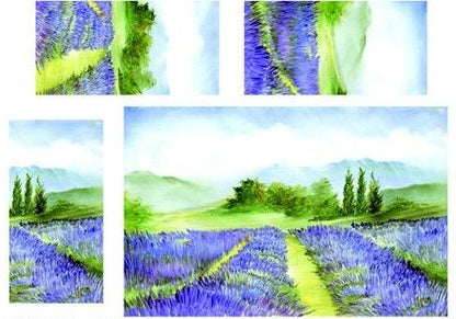 Hobby & Blu Printed Decoupage Rice Paper 43 x 32 cm - Design 276 - Papir