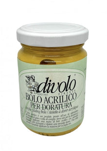 Divolo Acryl-Poliment Gilding ground 125 ml - gul - Malemedier