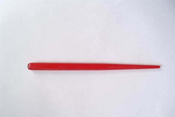 Deml Lacquered Wooden Calligraphy Nib Holder - rød - Kalligrafi