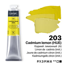 Ladoga Oil Paint 46 ml - kadmium citrongul (nuance) - Oliemaling